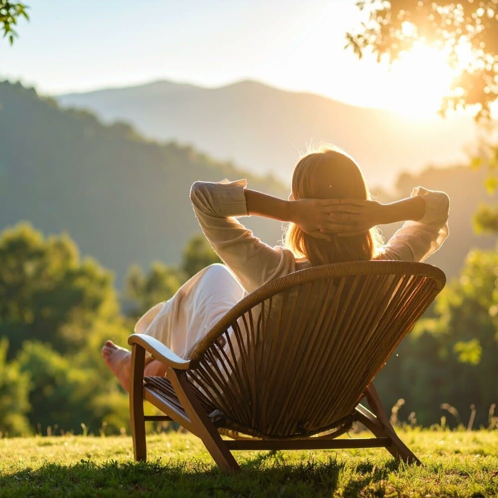 Curva del destino sosegado