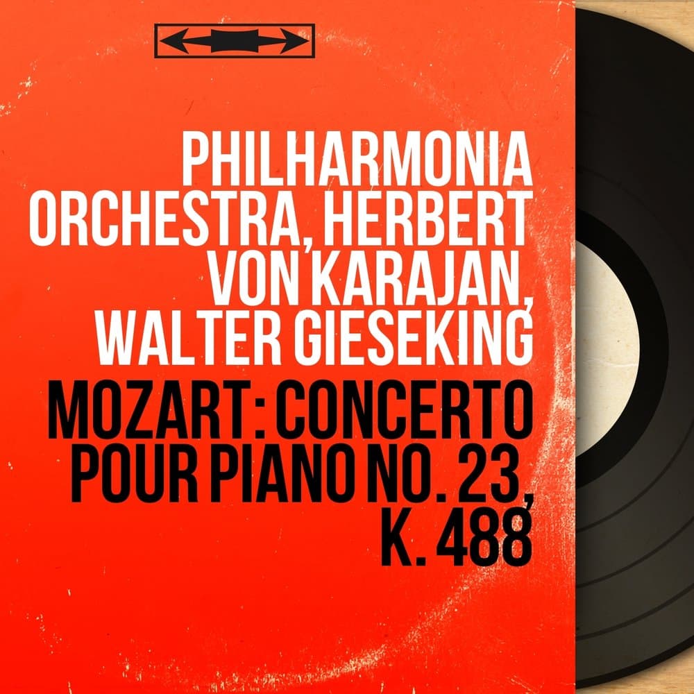 Philharmonia Orchestra, Herbert von Karajan, Walter Gieseking