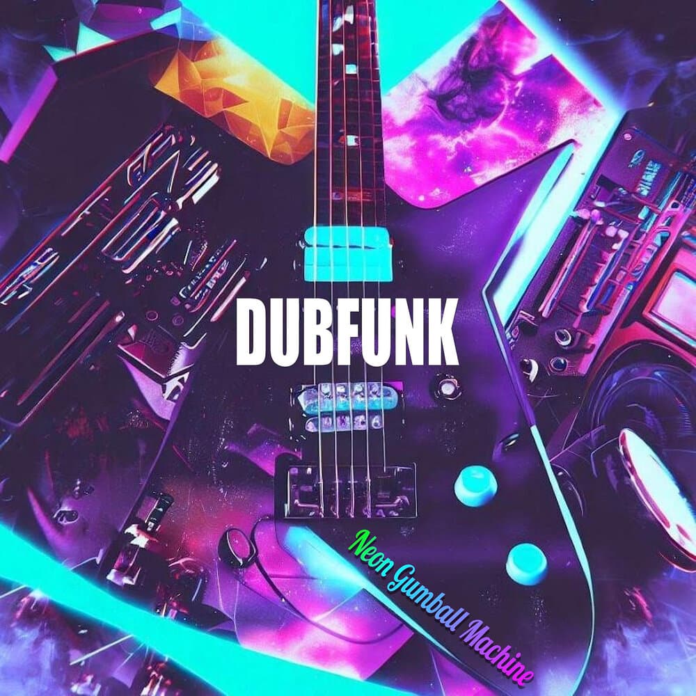 Neon Gumball Machine